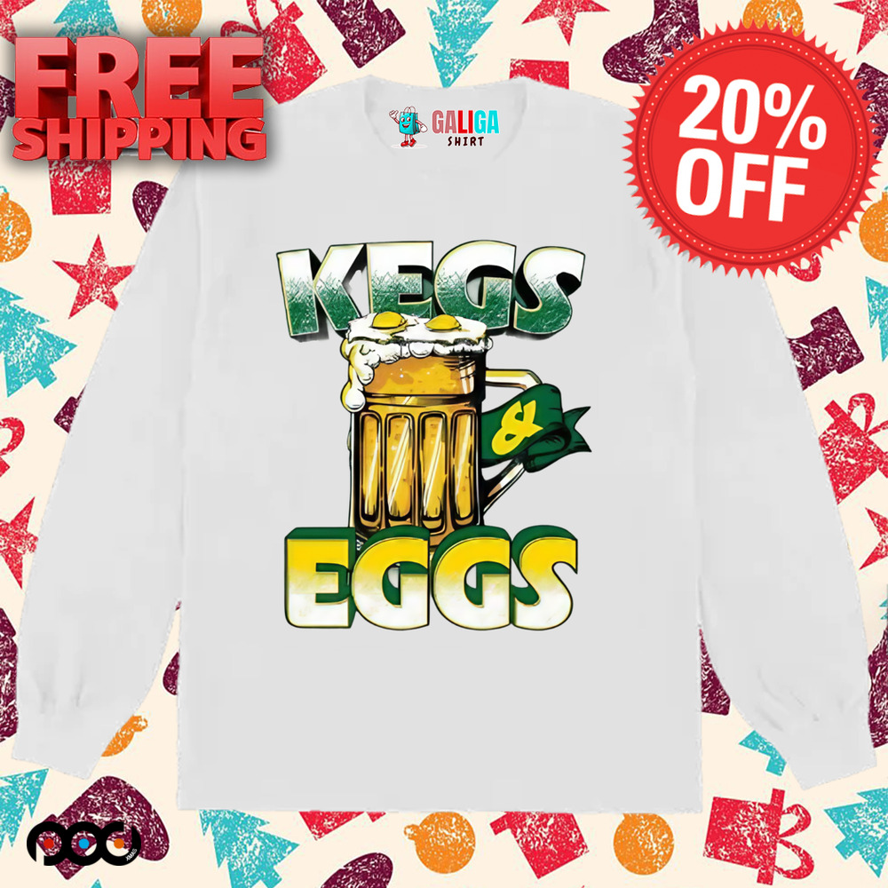 Kegs And Eggs Beer St Patrick's Day Funny Shirt