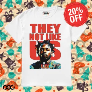 Kendrick Lamar Super Bowl 2025 they not like us shirt