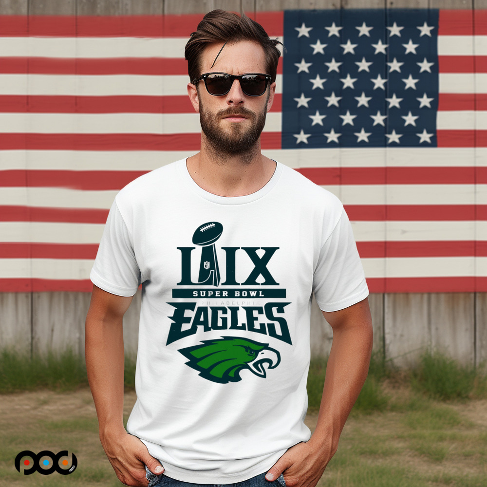 LIX Super Bowl Philadelphia Eagles Champions 2025 shirt