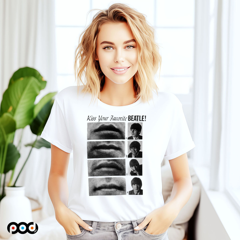 Kiss Your Favorite Beatle Shirt