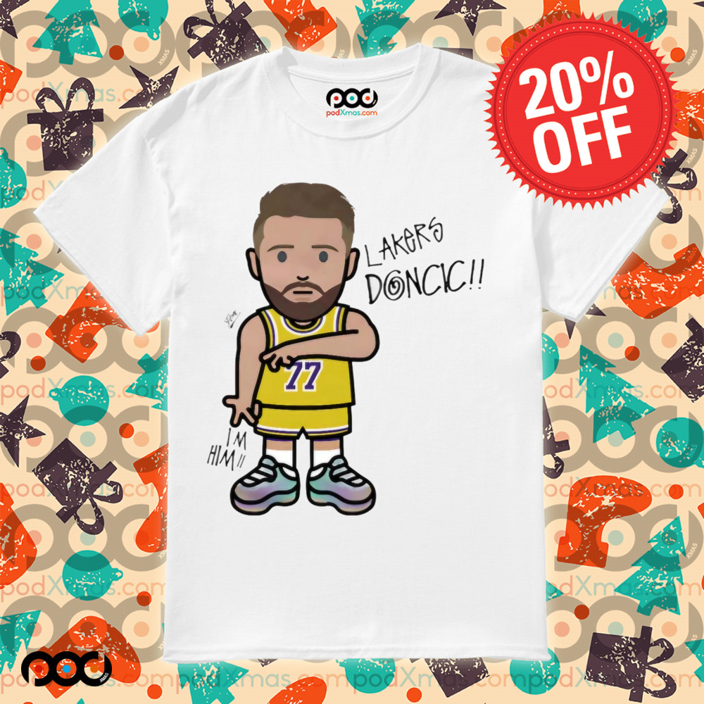 Lakers Doncic Cartoon Shirts