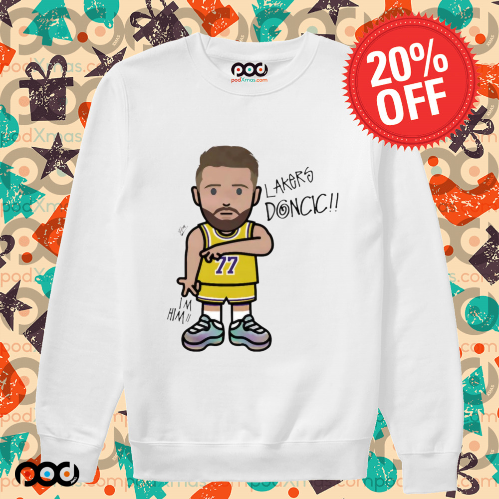 Lakers Doncic Cartoon Shirts