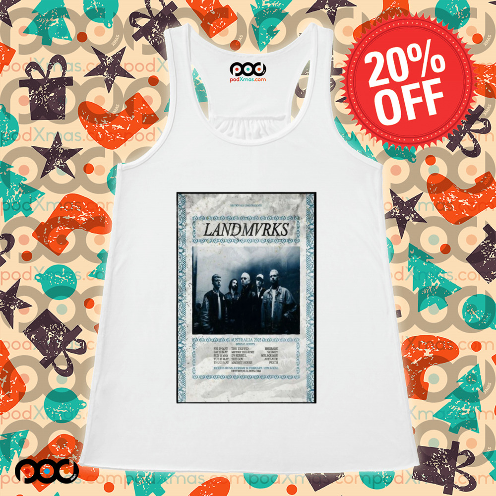 Landmvrks Australia Tour 2025 Poster Shirt