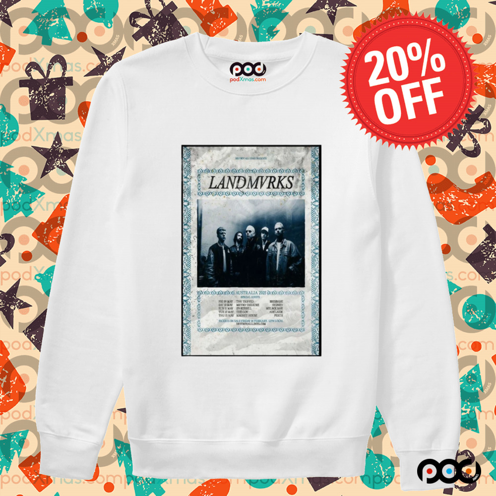 Landmvrks Australia Tour 2025 Poster Shirt
