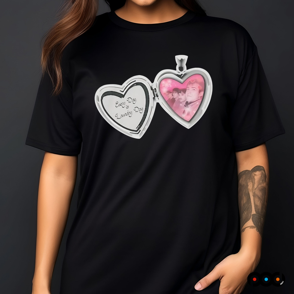 Laundry Day Locket Valentine's Day Shirt