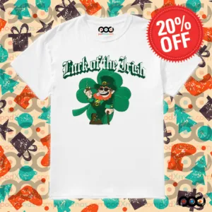 Leprechaun Luck of The Irish St.Patrick's Day Shamrock Shirt
