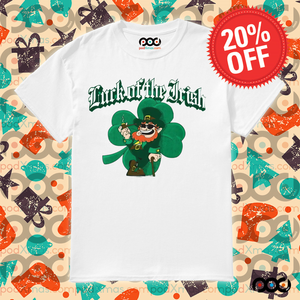 Leprechaun Luck of The Irish St.Patrick's Day Shamrock Shirt
