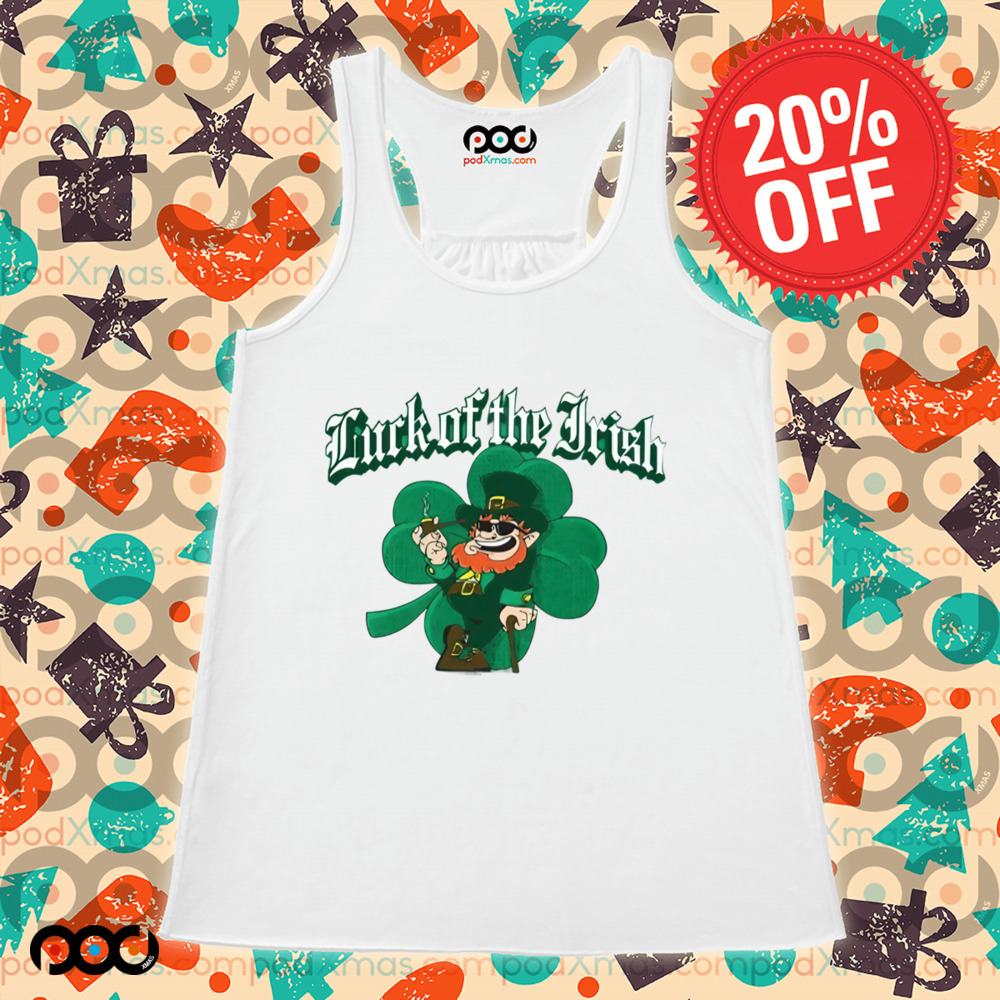 Leprechaun Luck of The Irish St.Patrick's Day Shamrock Shirt