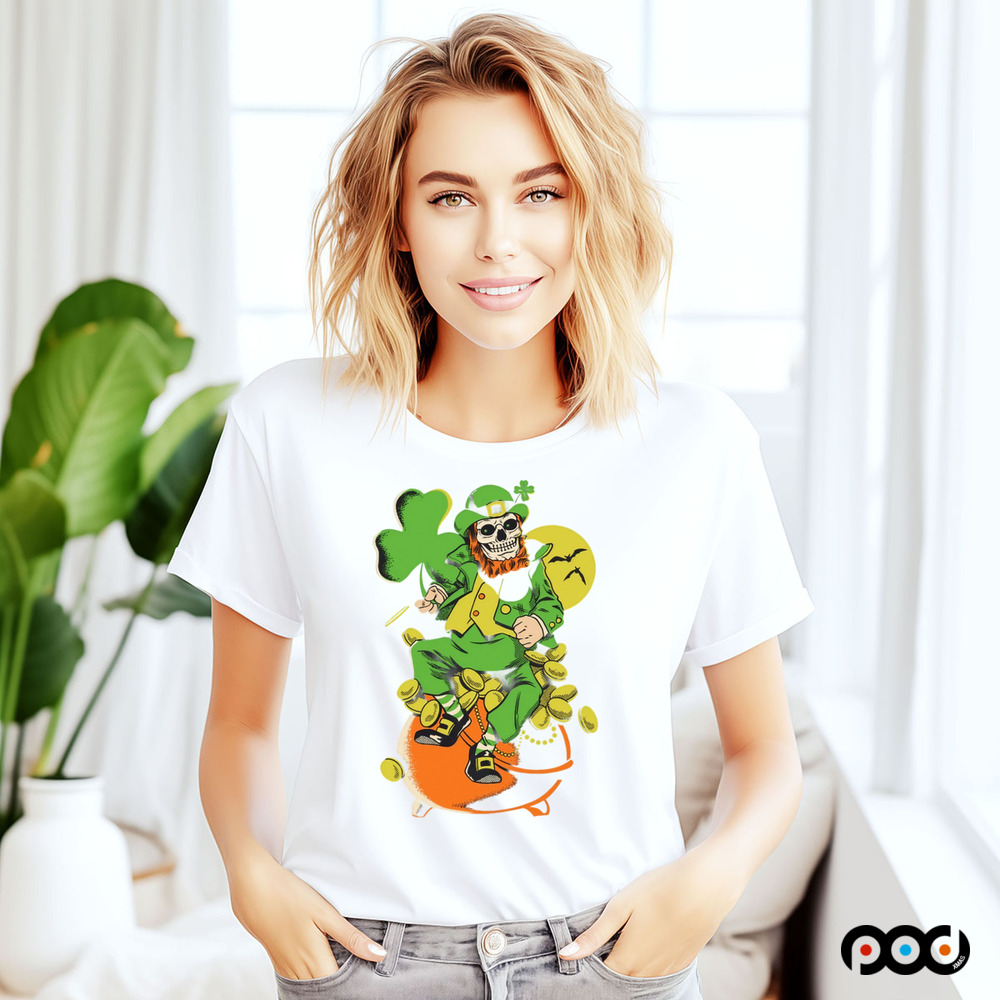 Leprechaun Spooky St.Patrick’s Day Horror Shirt