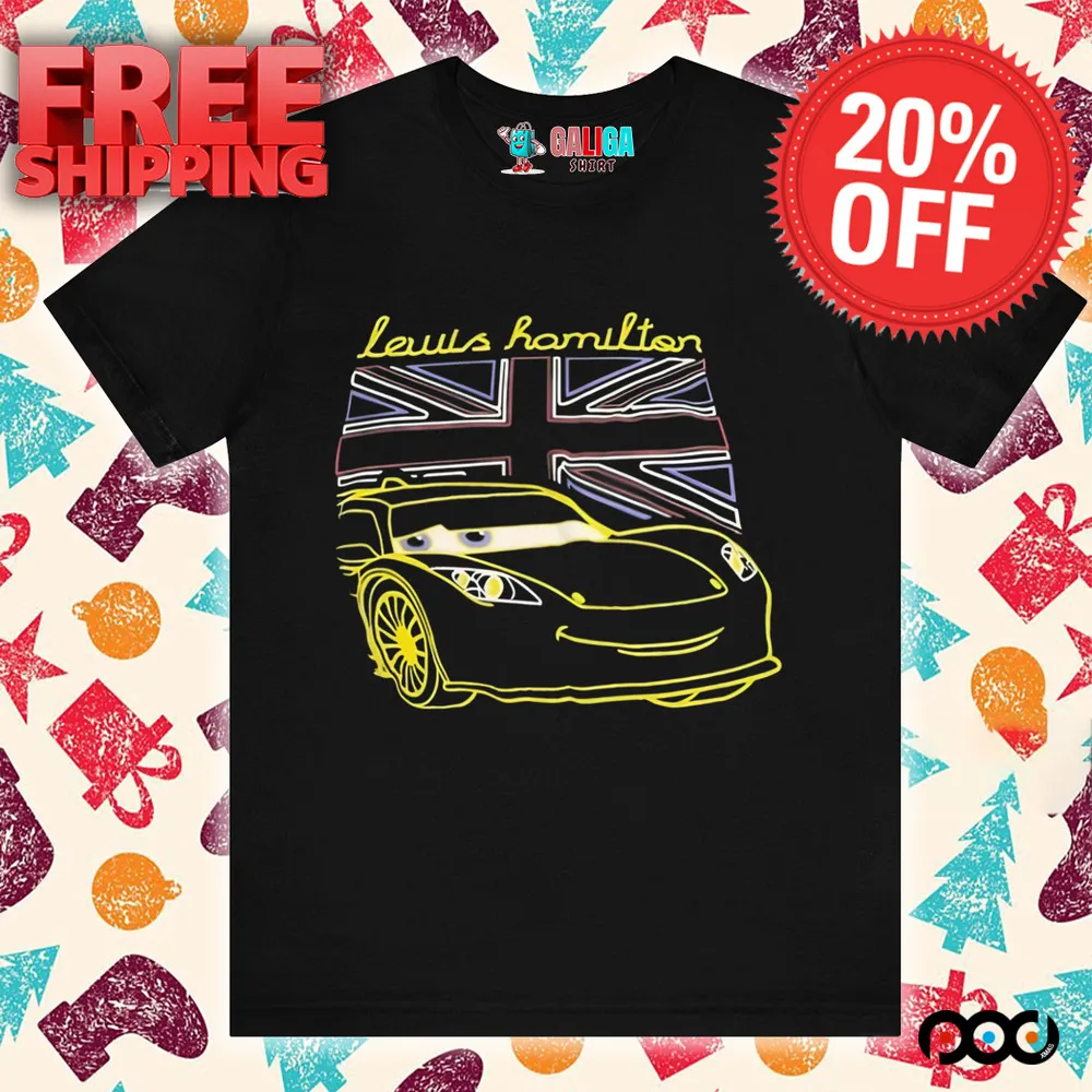 Lewis Hamilton United Kingdom Flag SHIRT