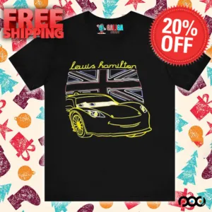 Lewis Hamilton United Kingdom Flag SHIRT