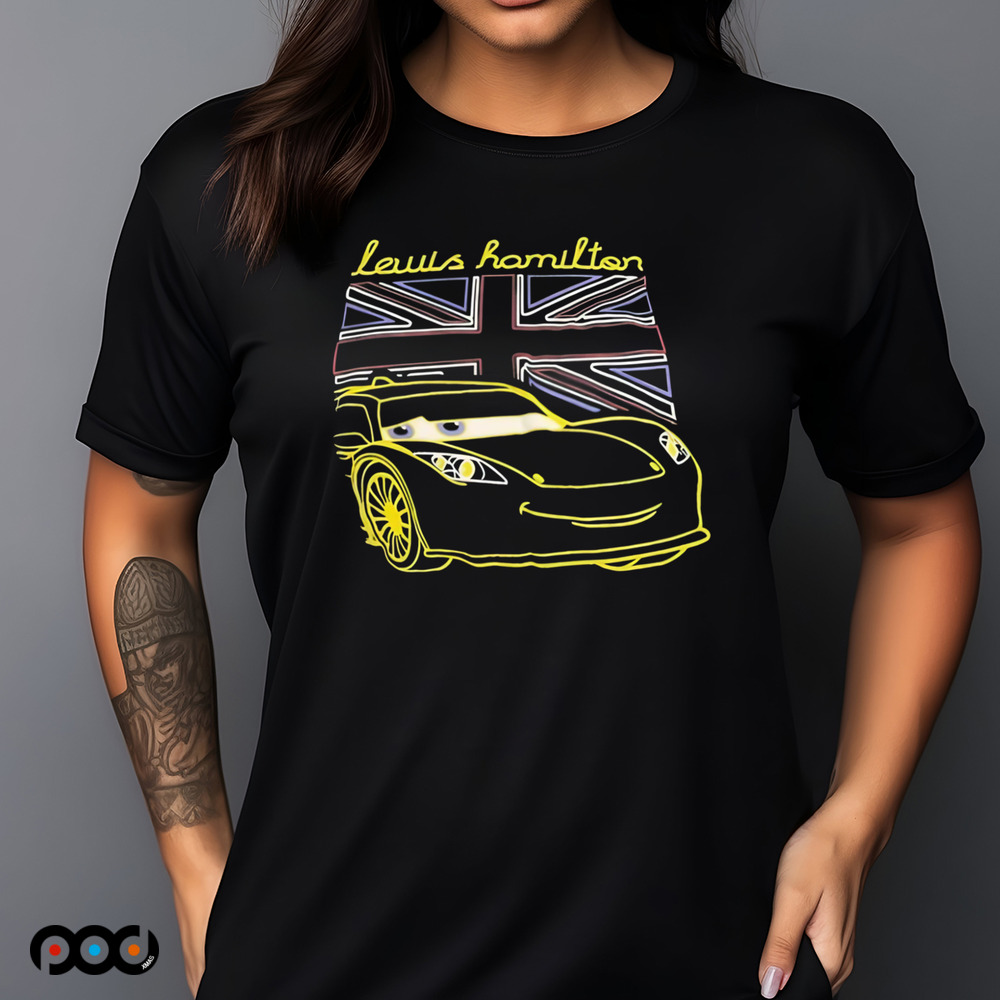 Lewis Hamilton United Kingdom Flag SHIRT