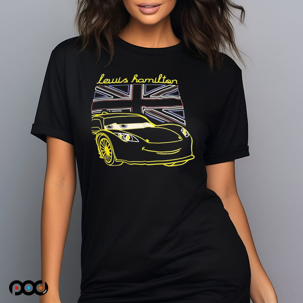 Lewis Hamilton United Kingdom Flag SHIRT