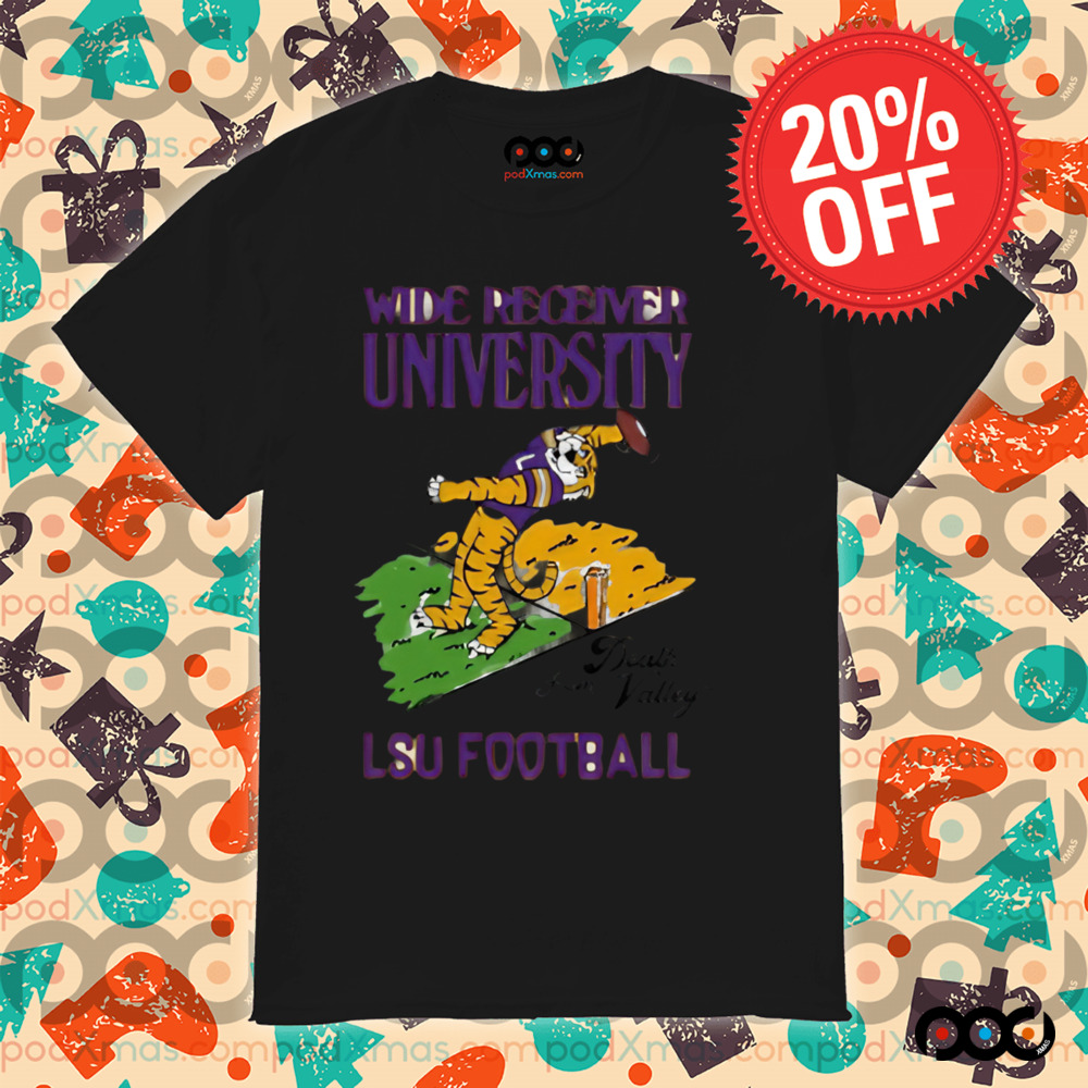 Lsu Football Wide Receiver University Shirt
