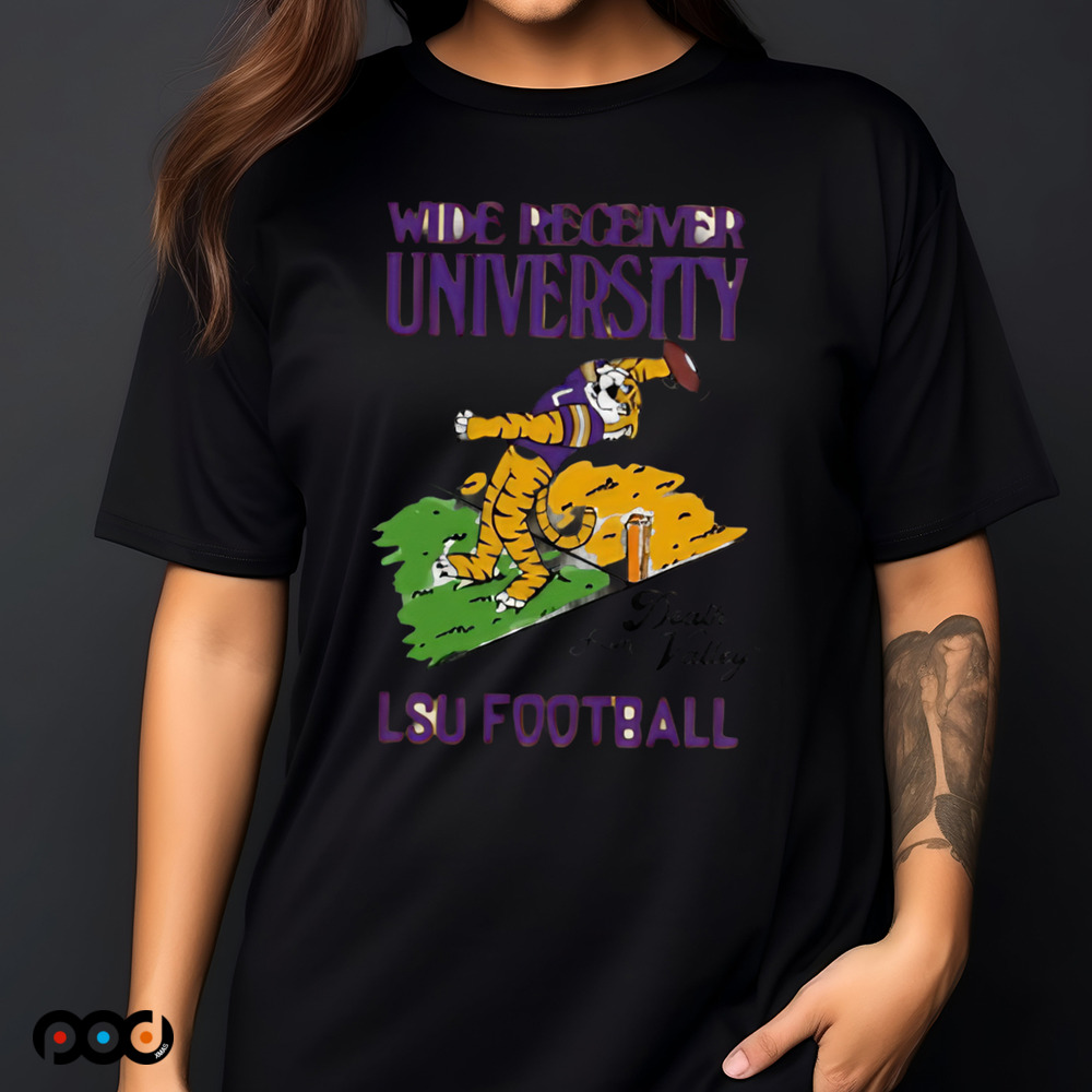 Lsu Football Wide Receiver University Shirt
