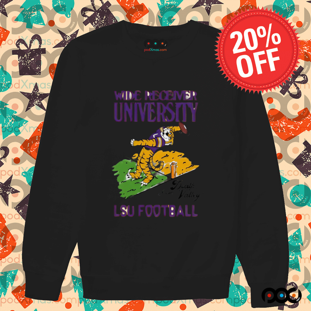 Lsu Football Wide Receiver University Shirt