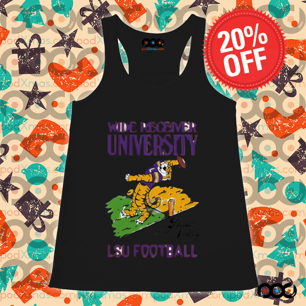 Lsu Football Wide Receiver University Shirt