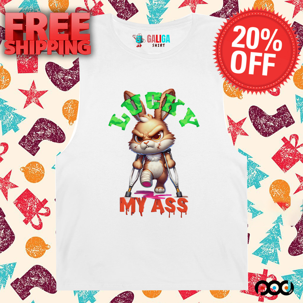 Lucky My Ass Rocky Rabbit Shirt