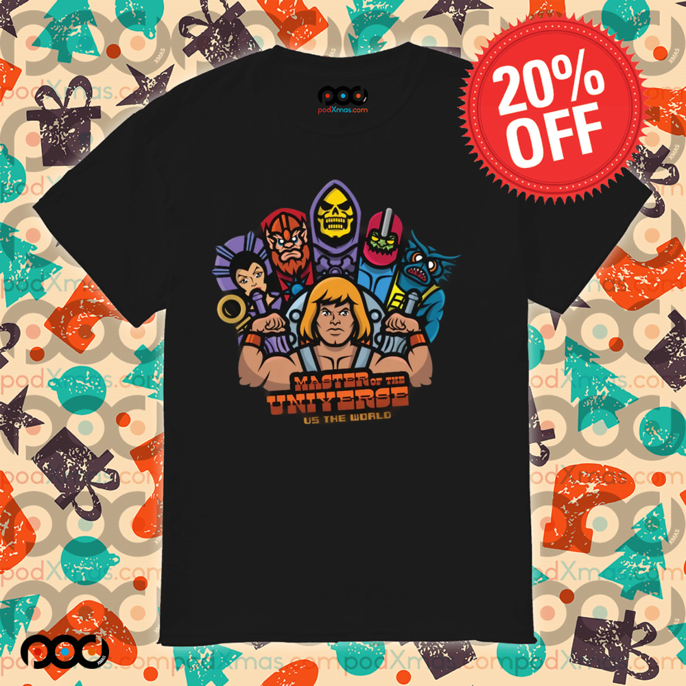 MOTU vs. The World Master of the universe shirt