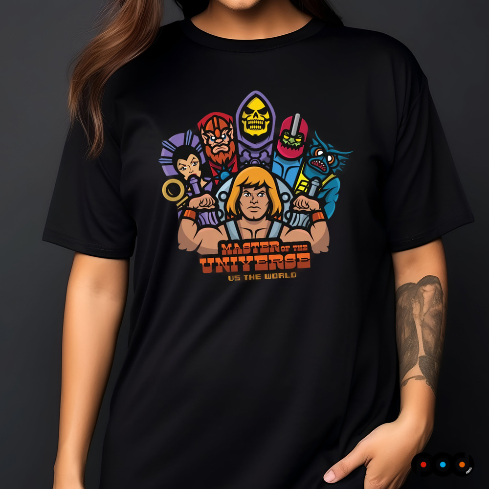 MOTU vs. The World Master of the universe shirt