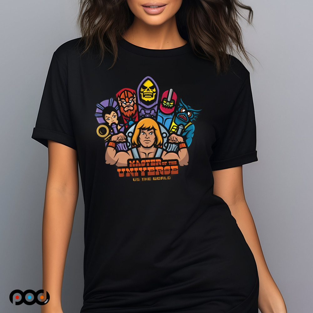 MOTU vs. The World Master of the universe shirt