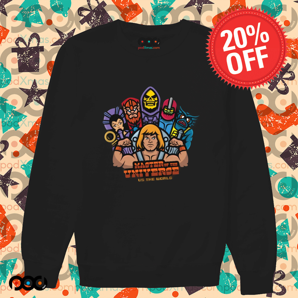 MOTU vs. The World Master of the universe shirt