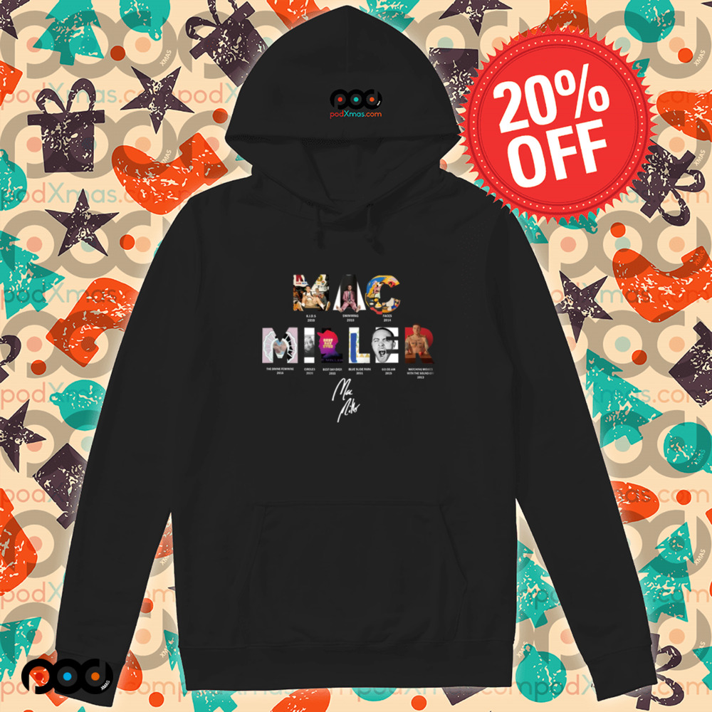Mac Miller Album With Sign Graphic Shirt