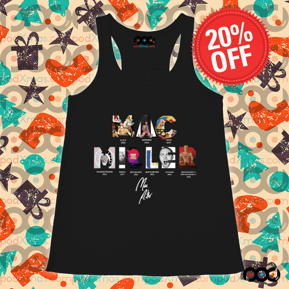 Mac Miller Album With Sign Graphic Shirt
