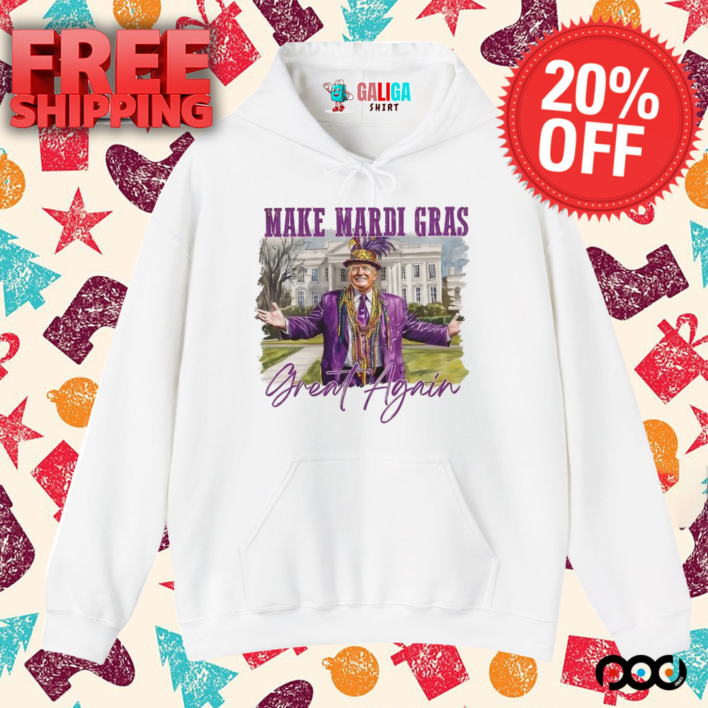 Make Mardi Gras Great Again, Funny Trump Mardi Gras Shirt
