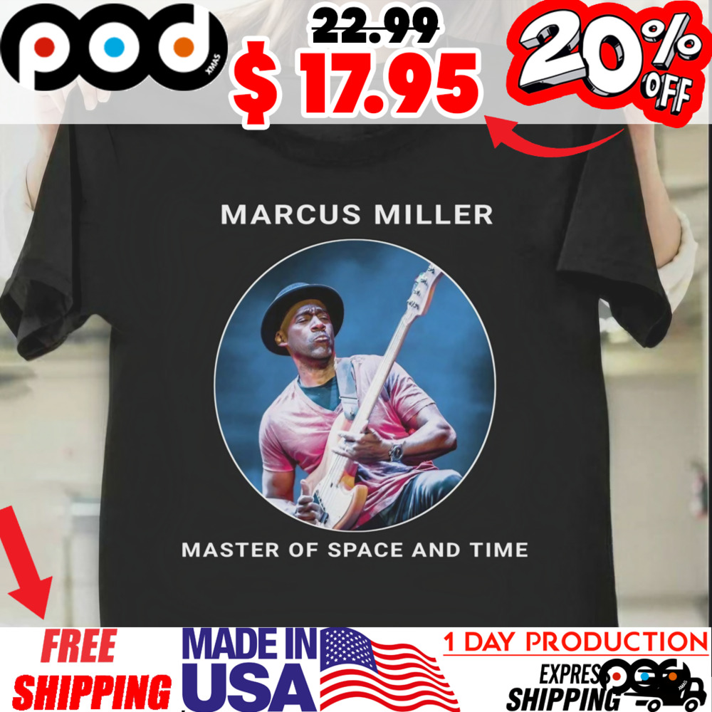 Marcus miller master of space and time Buffalo State Performing Arts Center highlights spring 2025 shirt