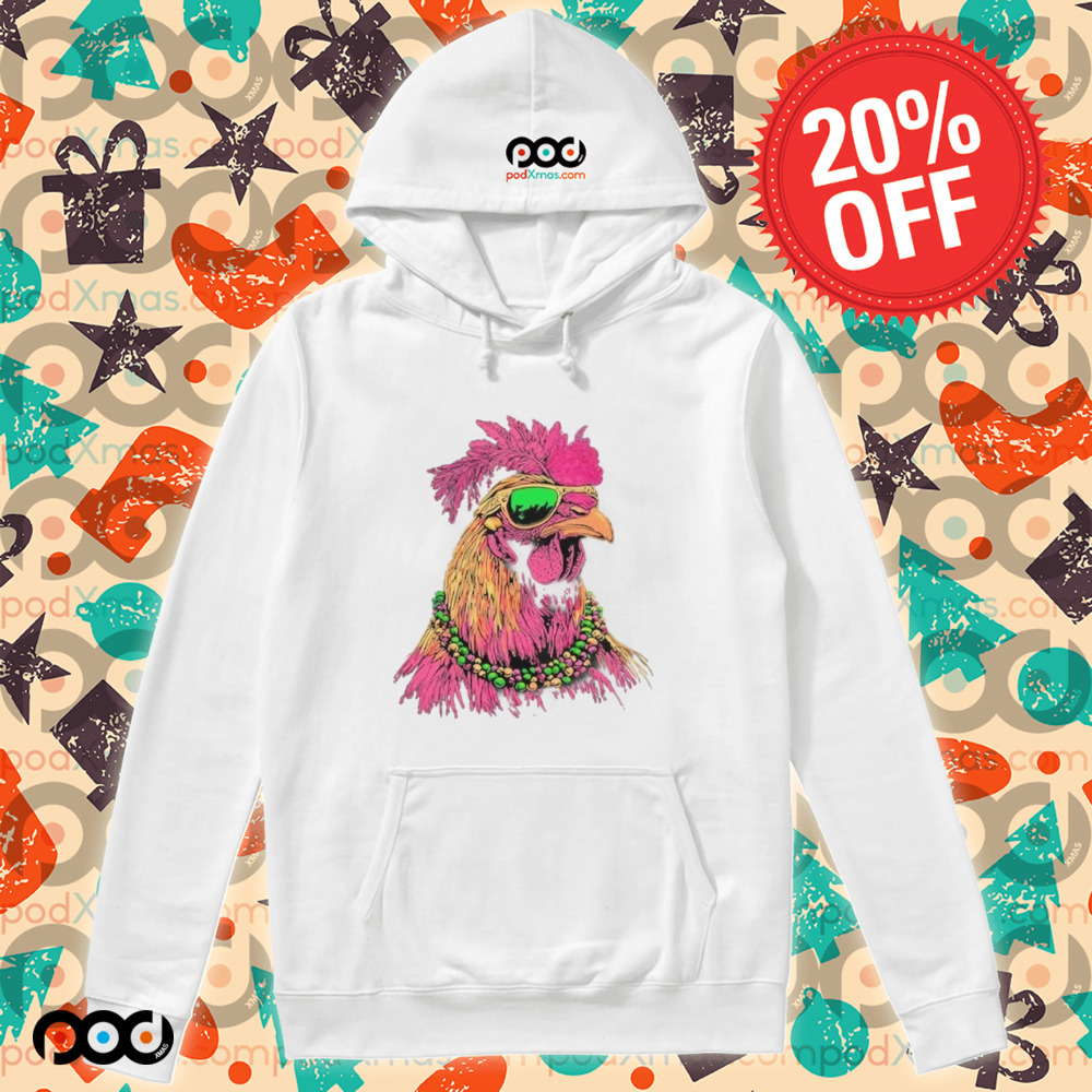 Mardi Gras Chicken Shirt