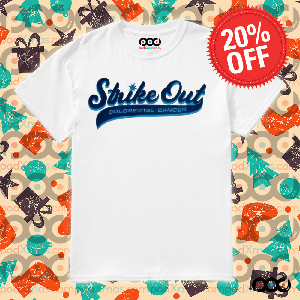 Mariners Strike Out Colorectal Cancer Day Shirt 2025 Shirt