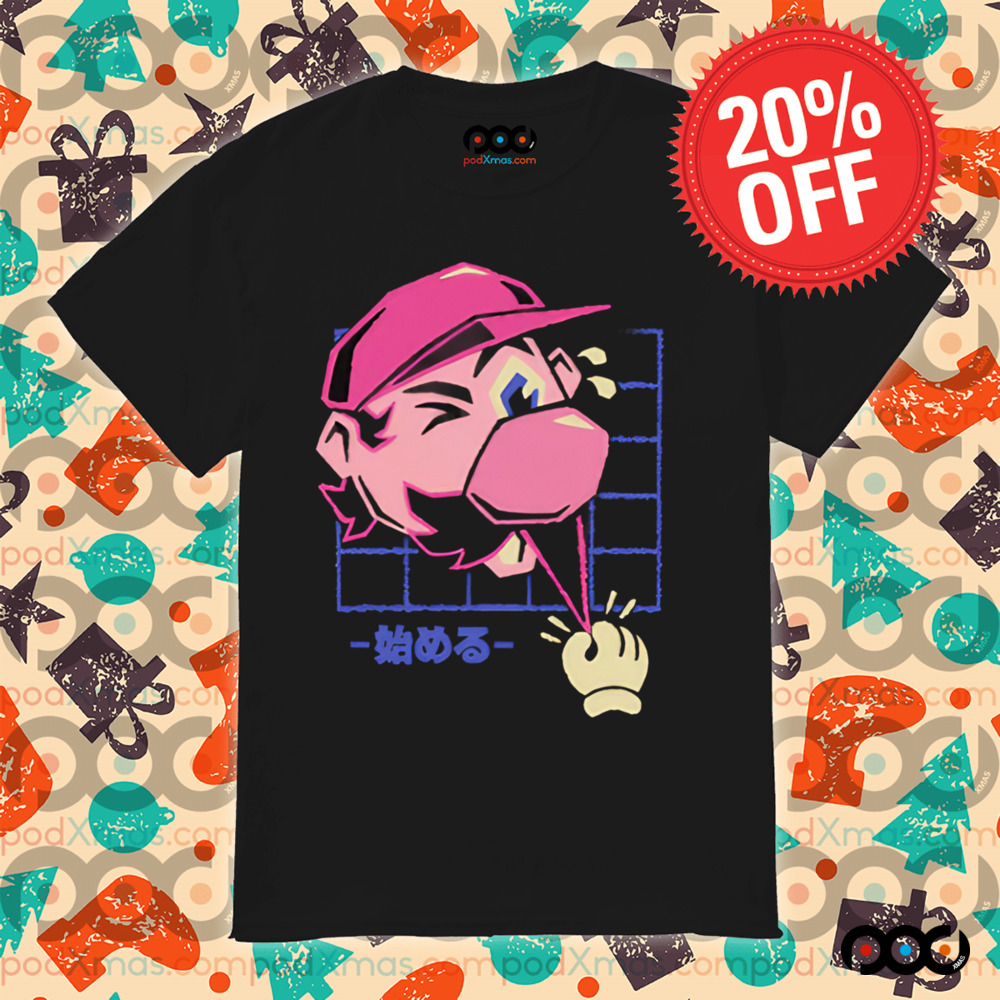 Mario Art shirt