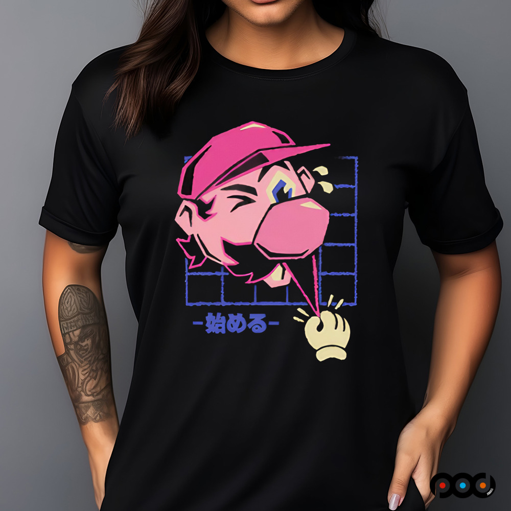 Mario Art shirt