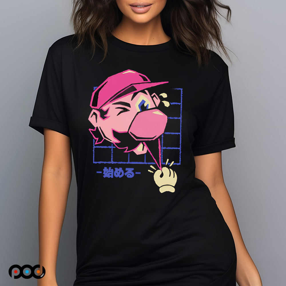 Mario Art shirt