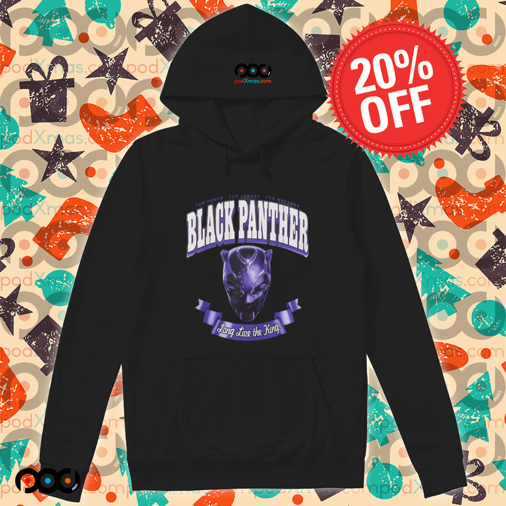Marvel Black Panther Mask Long live the King Shirt