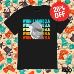 Mbuyiseni Ndlozi Wearing Winnie Mandela Shirt