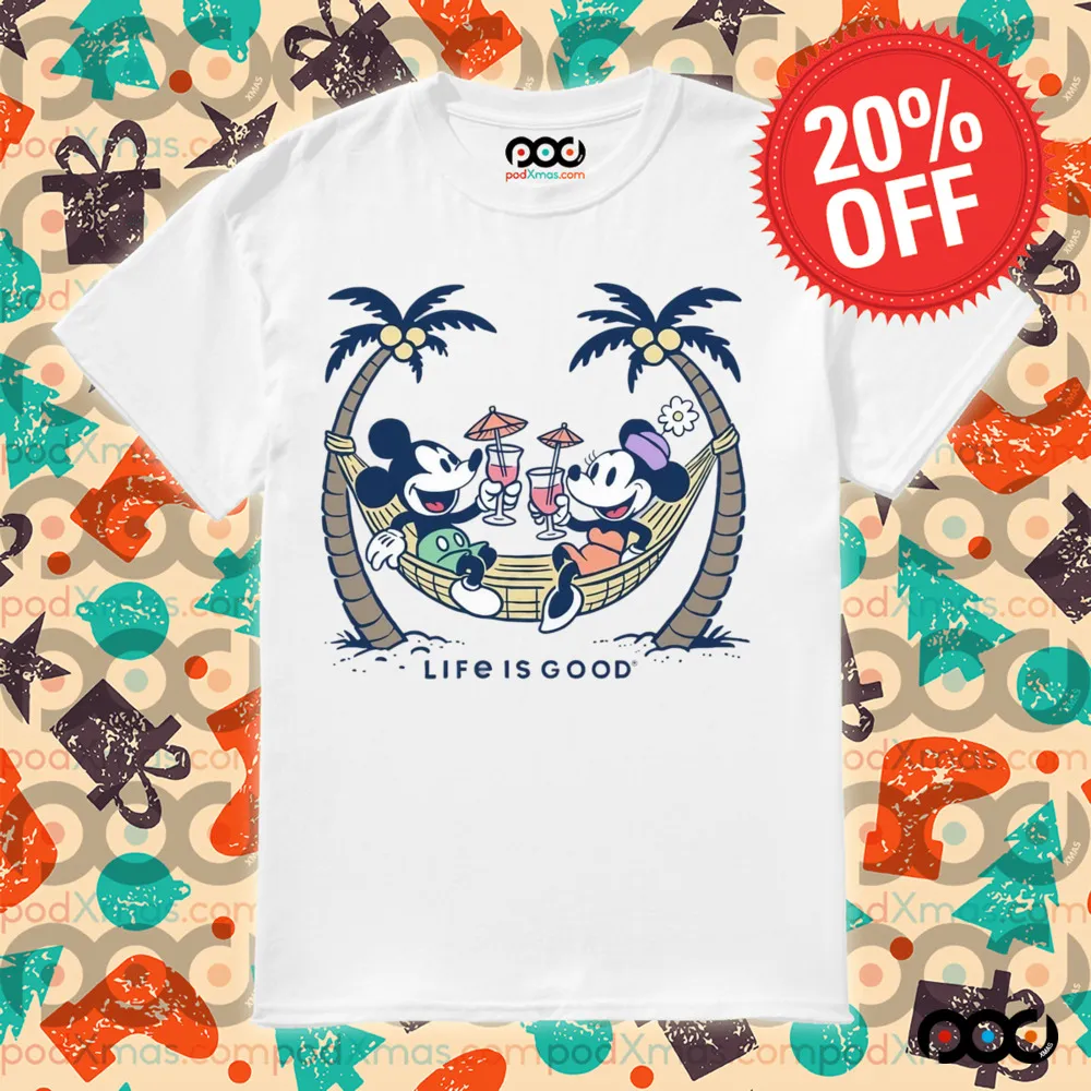 Mickey And Minnie Life Is Good Shirt