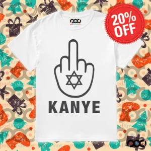 Middle finger for Kanye shirt