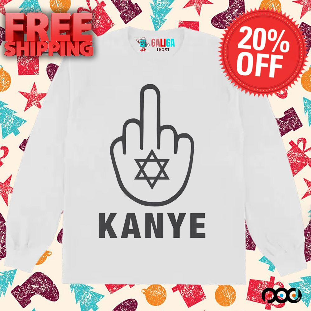 Middle finger for Kanye shirt
