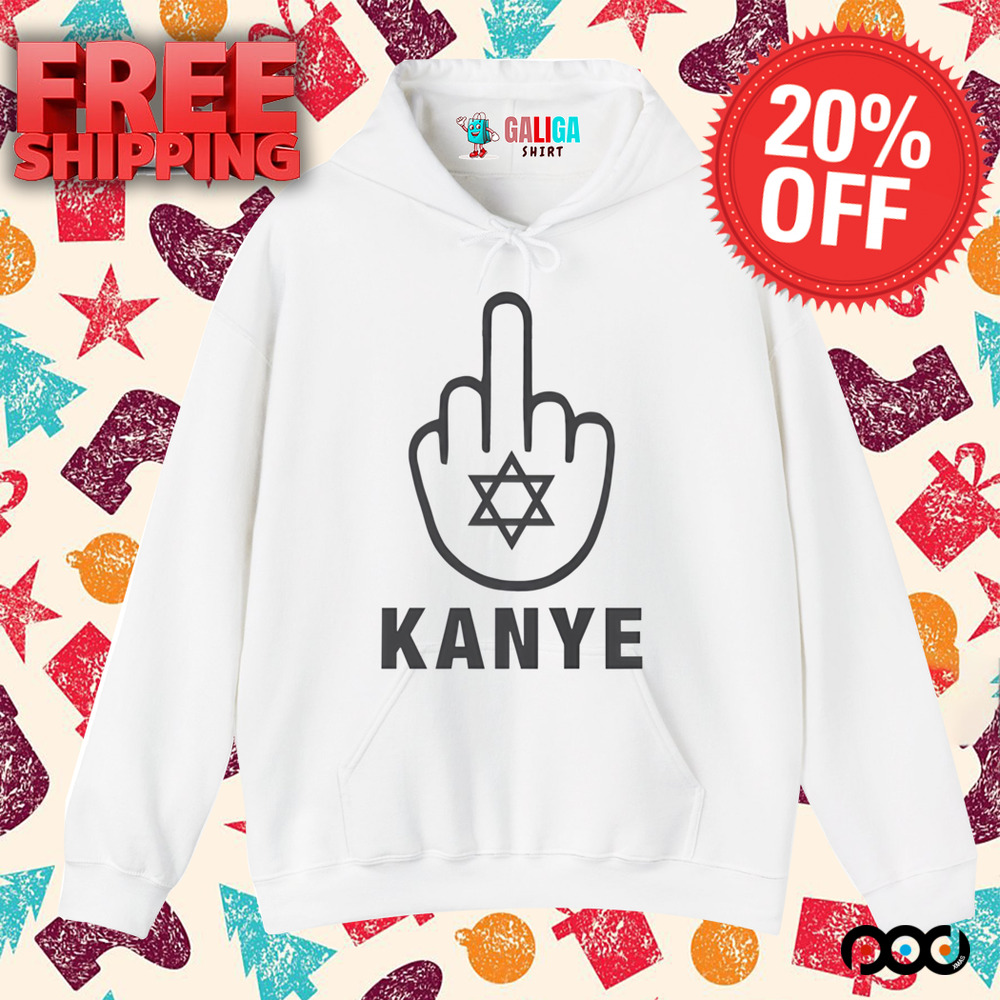 Middle finger for Kanye shirt