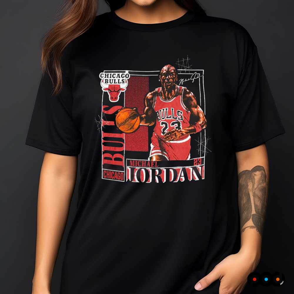 Mj Chicago Bulls Michael Jordan Graphic Shirt