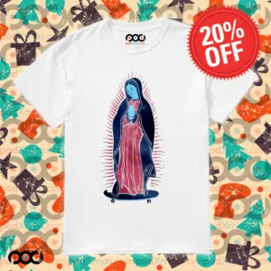 Our Lady Of Guadalupe On Skateboard Shirt