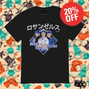 Ohtani, Sasaki, & Yamamoto Los Angeles Shirt - MLBPA Shirt
