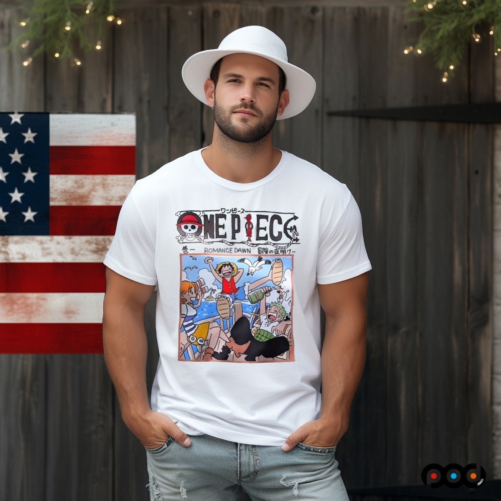 One Piece Luffy's Crew Romance Dawn Shirt