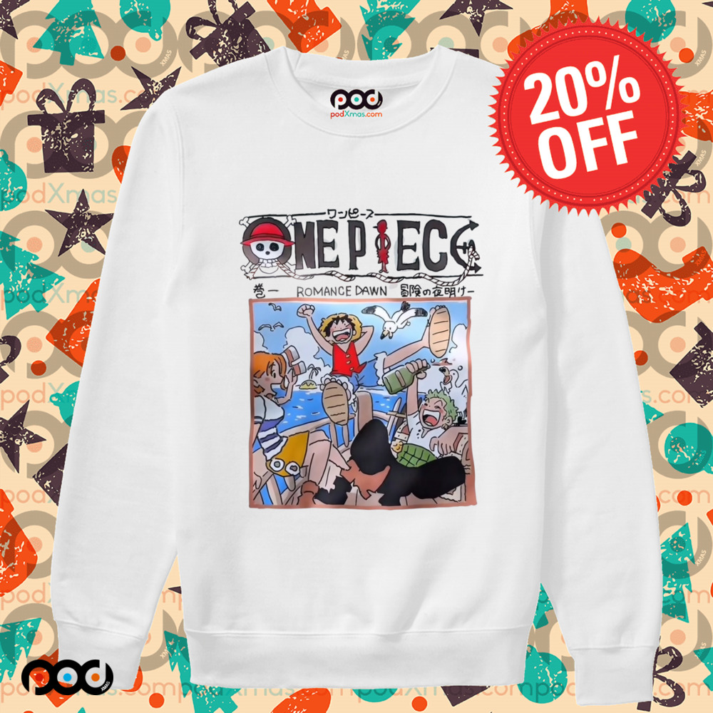 One Piece Luffy's Crew Romance Dawn Shirt