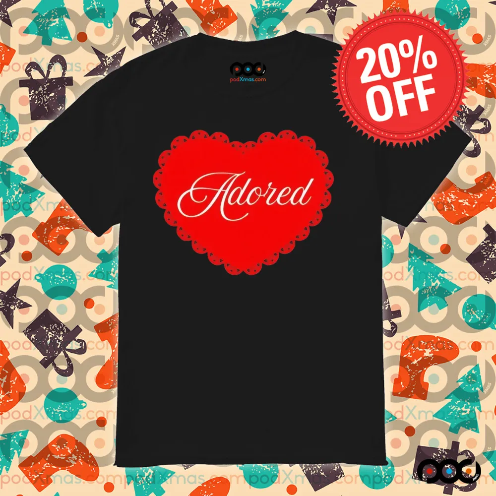 Paris Hilton Adored Heart shirt