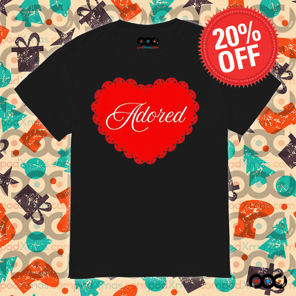 Paris Hilton Adored Heart shirt