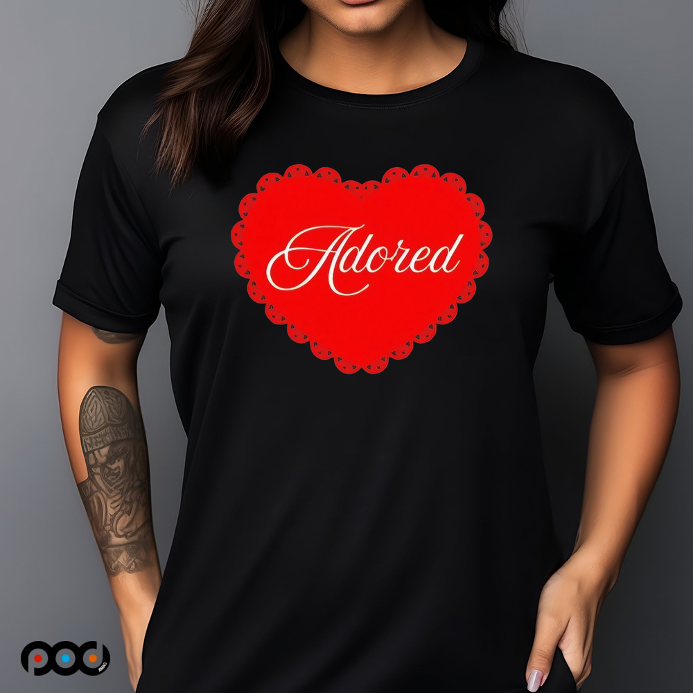 Paris Hilton Adored Heart shirt