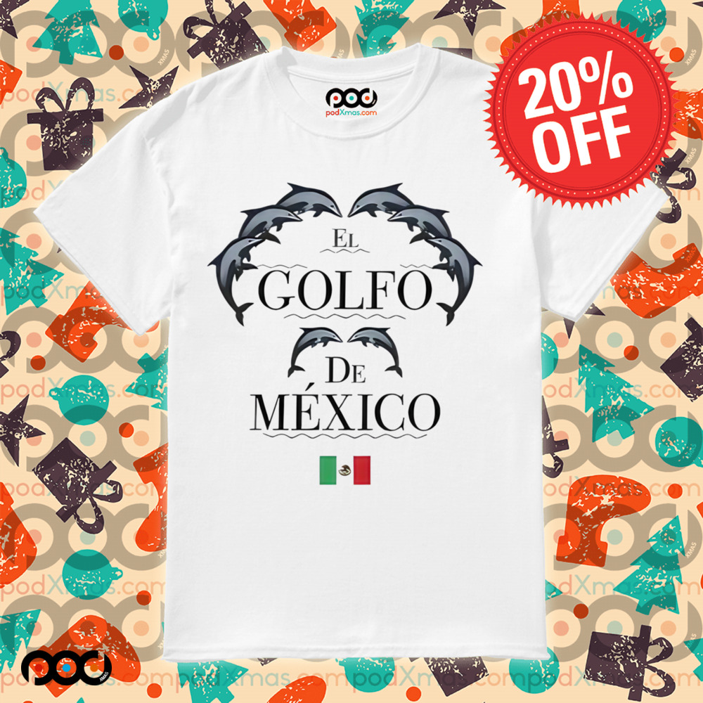 Patricio Campillo Wearing El Golfo De México 2025 shirt